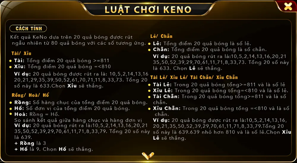 Luôn giữ bình tĩnh khi chơi ở Keno Go88