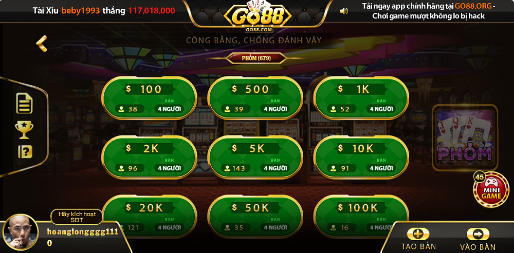 Vài nét về game bài Phỏm link tải Go88 