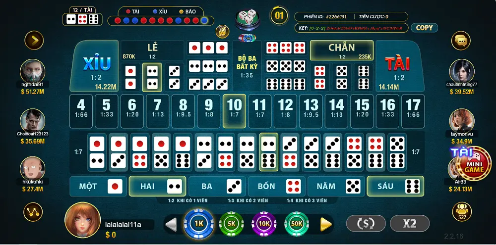 Tìm hiểu tổng quan về tựa game Sicbo tải Go88