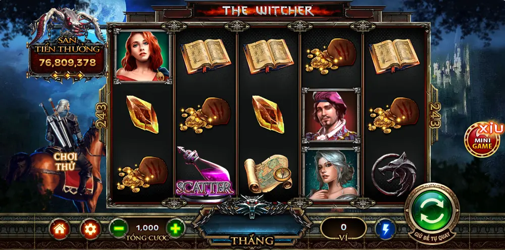 Giới thiệu chi tiết về trò chơi The witcher Go88 online