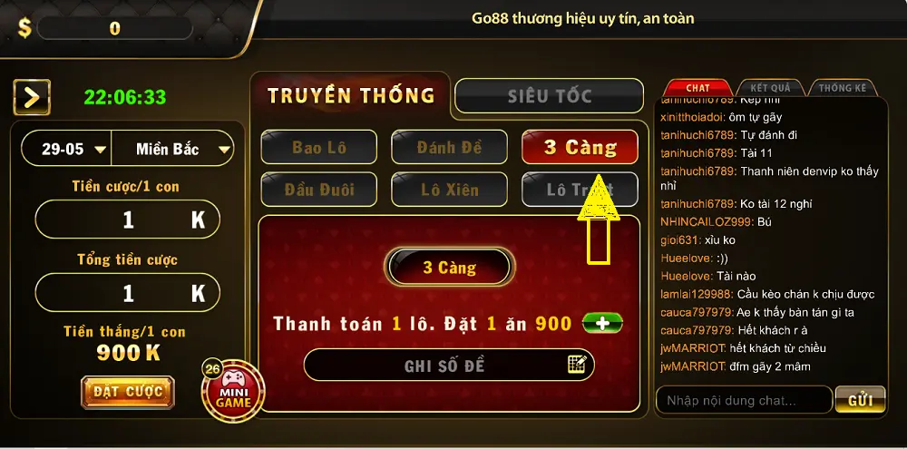 Giới thiệu chung về 3 càng tải Go88