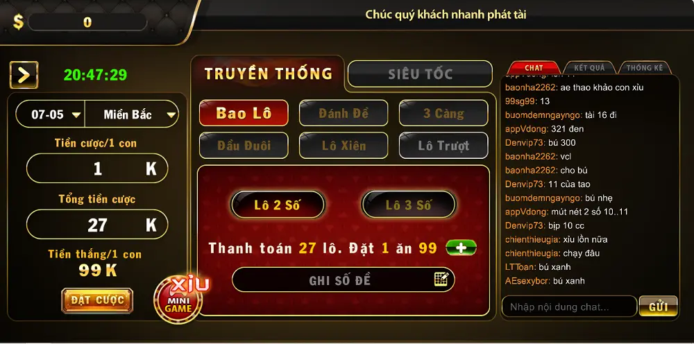 Khám phá cách thức chơi Bao lô tải Go88