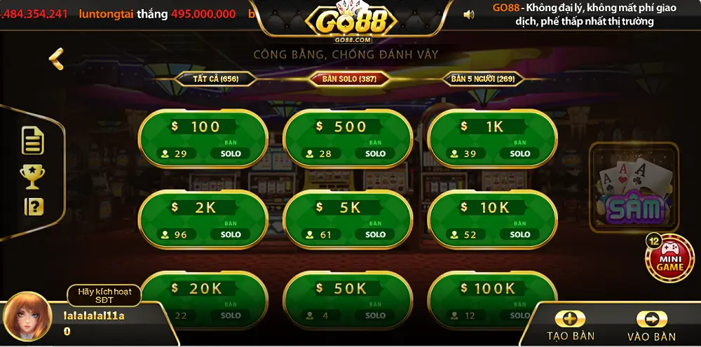 Giới thiệu chi tiết về game bài Sâm lốc link tải Go88 