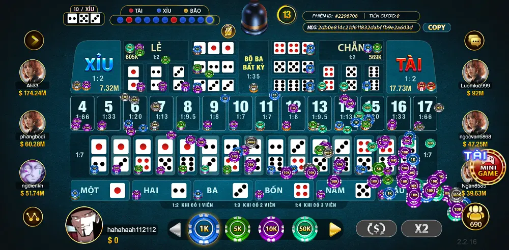 Thông tin chi tiết về game Sicbo Tài phú link vào Go88